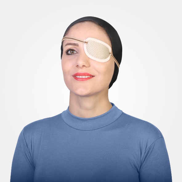 چشم بند یک طرفه بزرگسال ضد حساسیت طب و صنعت